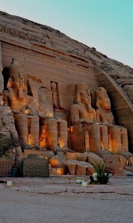 Abu Simbel temple in Egypt